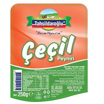 Tahsildaroğlu Çeçil İnek Peyniri 225 gr