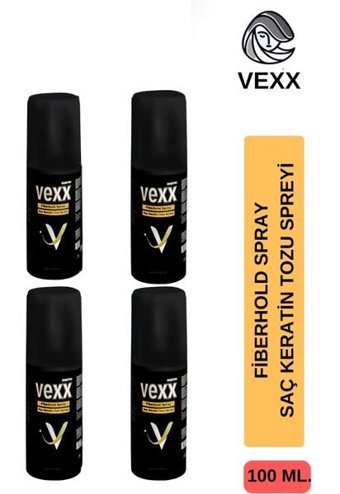 Vexx Maestro Fiberhold Sabitleyici Islak Görünümlü Provitaminli Hafif Saç Spreyi 4x100 ml