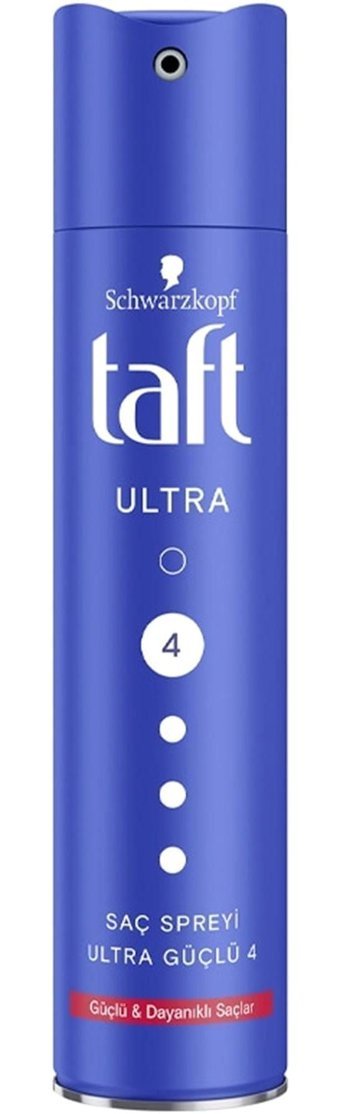 Schwarzkopf Taft Ultra Şekillendirici Islak Görünümlü Provitaminli Ekstra Güçlü Saç Spreyi 250 ml