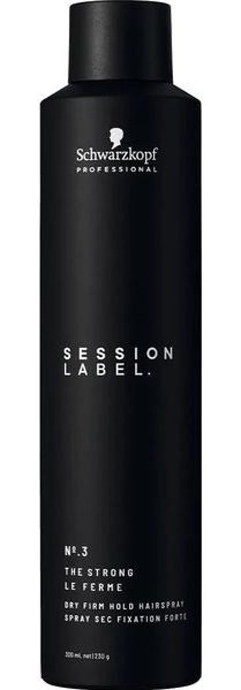 Schwarzkopf Osis Session Label No: 3 Şekillendirici Islak Görünümlü Provitaminli Ekstra Güçlü Saç Spreyi 300 ml