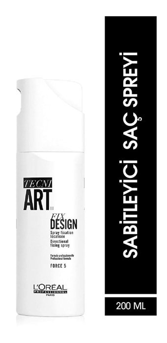 L'Oreal Paris Tecni Art - Uzun Süre Kalıcı Şekillendirici Islak Görünümlü Keratinli Hafif Saç Spreyi 200 ml