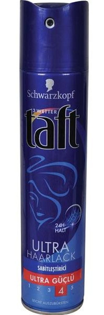 Schwarzkopf Taft Ultra Haarlack Sabitleyici Islak Görünümlü Provitaminli Ekstra Güçlü Saç Spreyi 250 ml