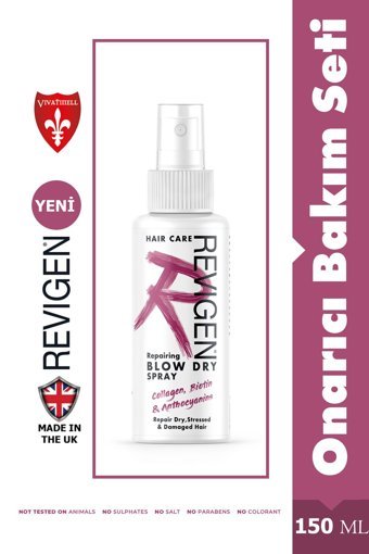 Revigen Repairing Blow Dry Onarıcı Islak Görünümlü Provitaminli Hafif Saç Spreyi 150 ml
