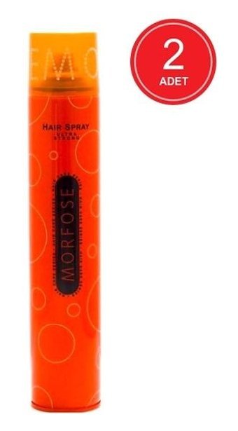 Morfose Sabitleyici Islak Görünümlü Provitaminli Ekstra Güçlü Saç Spreyi 2x400 ml