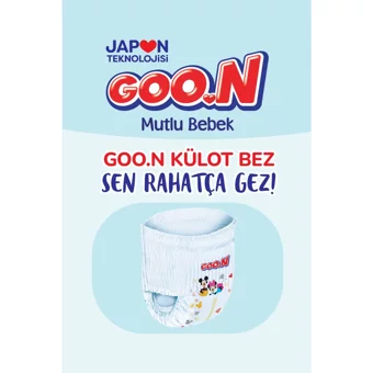 Goon Mutlu Bebek 4 Numara Külot Bebek Bezi 78 Adet
