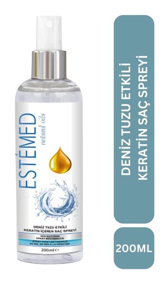 Estemed Şekillendirici Islak Görünümlü Deniz Tuzlu Güçlü Saç Spreyi 200 ml