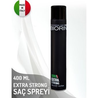 Biorin Şekillendirici Islak Görünümlü Keratinli Ekstra Güçlü Saç Spreyi 400 ml