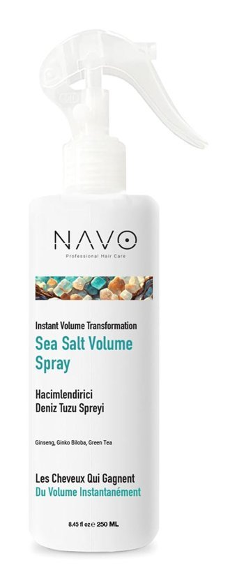 Navo Dolgunlaştırıcı Islak Görünümlü Deniz Tuzlu Güçlü Saç Spreyi 250 ml
