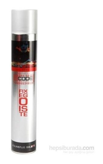 Vi-Vet Fix Egoiste Code Plus Dolgunlaştırıcı Islak Görünümlü Keratinli Güçlü Saç Spreyi 400 ml