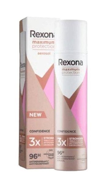 Rexona Confidence Maximum Proctection Pudrasız Ter Önleyici Sprey Kadın Deodorant 100 ml
