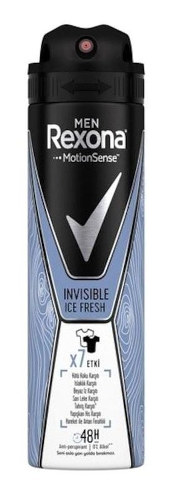 Rexona Motion Sence Pudralı Ter Önleyici Antiperspirant Sprey Erkek Deodorant 150 ml