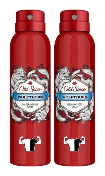 Old Spice Wolfhorn Pudrasız Ter Önleyici Sprey Erkek Deodorant 2x150 ml