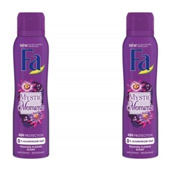 Fa Mystıc Mots Pudrasız Ter Önleyici Sprey Erkek Deodorant 2x150 ml
