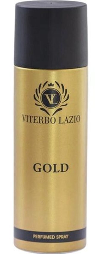Viterbo Lazio Gold Pudrasız Sprey Erkek Deodorant 200 ml