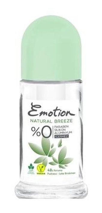 Emotion Natural Pudrasız Ter Önleyici Organik Roll-On Kadın Deodorant 50 ml