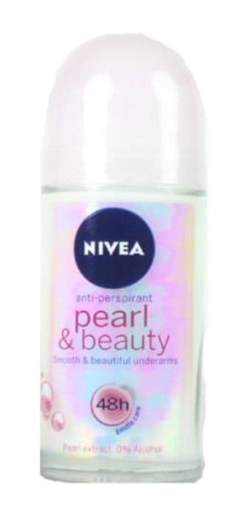 Nivea Pearl & Beauty Pudralı Ter Önleyici Antiperspirant Roll-On Kadın Deodorant 50 ml
