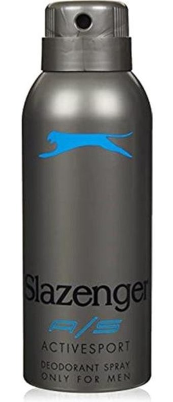 Slazenger Activesport Mavi Pudrasız Ter Önleyici Sprey Erkek Deodorant 150 ml