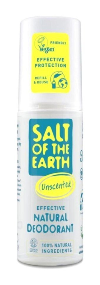 Salt Of The Earth Natural Vegan Pudrasız Ter Önleyici Organik Sprey Kadın Deodorant 100 ml