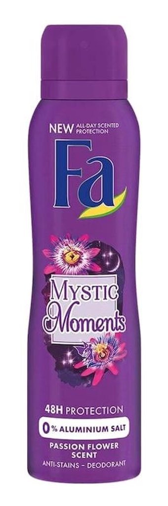 Fa Mystic Mots Passion Flower Scent Pudrasız Ter Önleyici Sprey Erkek Deodorant 150 ml