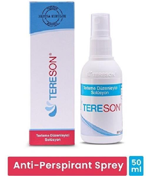 Tereson Pudrasız Ter Önleyici Antiperspirant Sprey Kadın Deodorant 50 ml