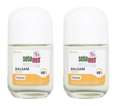 Sebamed Pudrasız Ter Önleyici Roll-On Kadın Deodorant 2x50 ml