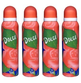 Dolce Pudrasız Ter Önleyici Sprey Kadın Deodorant 4x150 ml