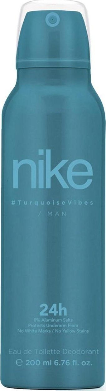 Nike Turquoise Vibes Pudrasız Ter Önleyici Sprey Erkek Deodorant 200 ml