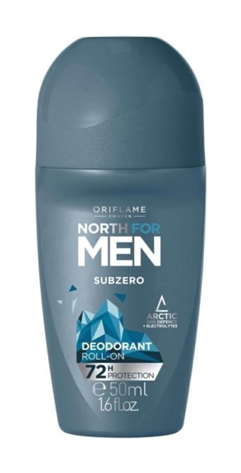 Oriflame North Pudrasız Ter Önleyici Roll-On Erkek Deodorant 50 ml