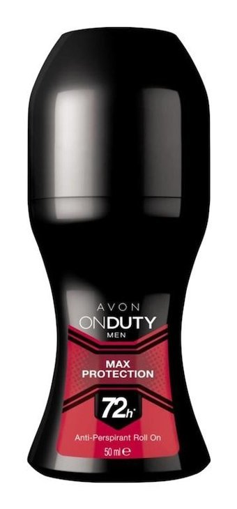 Avon Onduty Pudralı Ter Önleyici Antiperspirant Roll-On Erkek Deodorant 10x50 ml