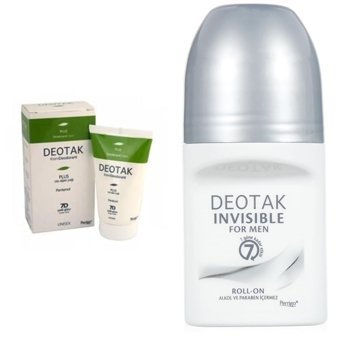 Deotak Invisible For Pudrasız Ter Önleyici Sprey Erkek Deodorant 35 ml
