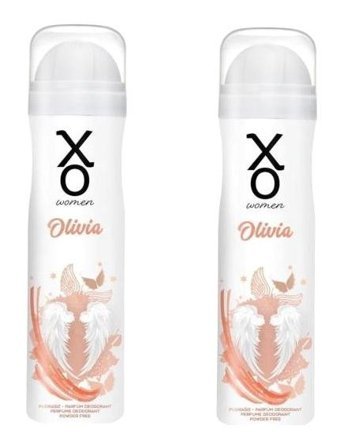 Xo Olivia Pudrasız Ter Önleyici Sprey Kadın Deodorant 2x150 ml