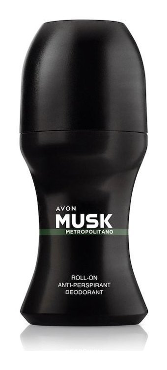 Avon Musk Metropolitano Pudrasız Ter Önleyici Antiperspirant Roll-On Erkek Deodorant 50 ml
