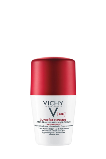 Vichy Clinical Control Pudrasız Ter Önleyici Antiperspirant Roll-On Unisex Deodorant 50 ml