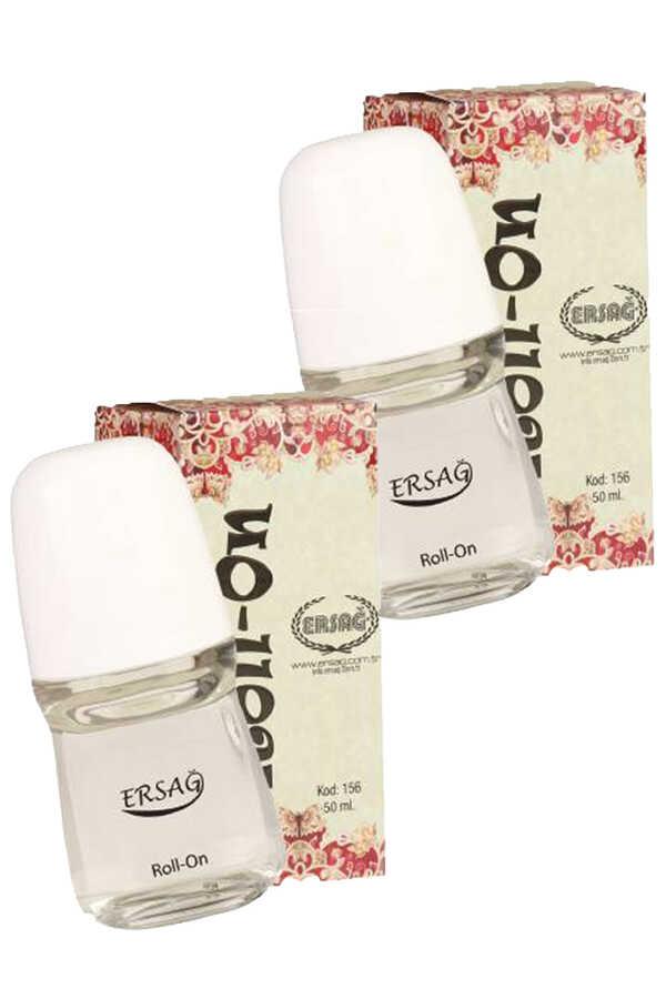 Ersağ No:156 Pudrasız Ter Önleyici Roll-On Kadın Deodorant 2x50 ml
