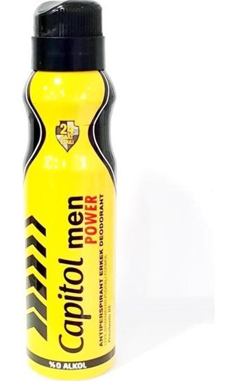 Jagler Capitol Power Pudrasız Ter Önleyici Sprey Erkek Deodorant 150 ml