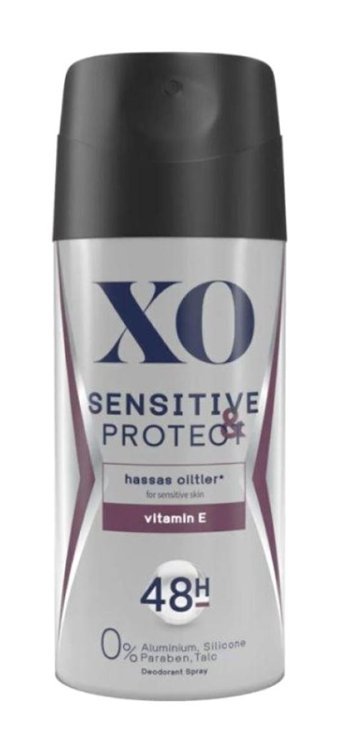 Xo Sensitive Protect Pudrasız Ter Önleyici Sprey Erkek Deodorant 150 ml