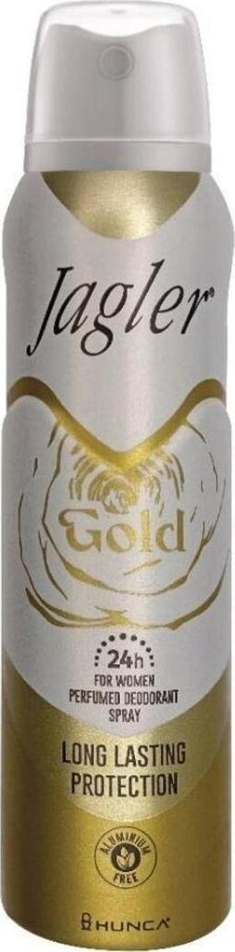 Jagler Gold Pudrasız Ter Önleyici Sprey Kadın Deodorant 150 ml