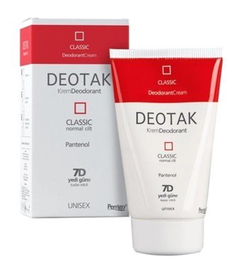 Deotak Pudrasız Ter Önleyici Organik Krem Unisex Deodorant 75 ml