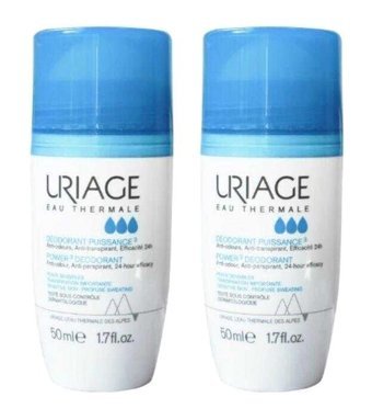 Uriage Eau Thermale Douceur Pudrasız Roll-On Unisex Deodorant 2x50 ml