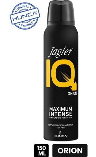 Jagler Iq Maximum İntense Orion Pudrasız Ter Önleyici Sprey Erkek Deodorant 150 ml