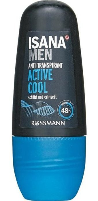 Isana Active Cool Pudrasız Ter Önleyici Antiperspirant Stick Erkek Deodorant 50 ml