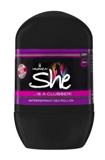 She Is Clubber Pudrasız Ter Önleyici Antiperspirant Roll-On Kadın Deodorant 40 ml