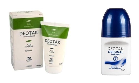 Deotak Original Pudrasız Ter Önleyici Krem-Roll-On Erkek Deodorant 35 ml