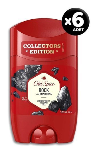 Old Spice Rock Pudralı Ter Önleyici Antiperspirant Stick Erkek Deodorant 6x50 ml