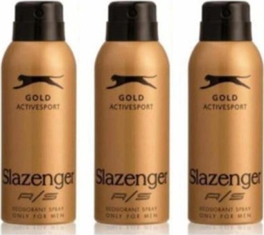 Slazenger Gold Pudrasız Sprey Erkek Deodorant 3x150 ml