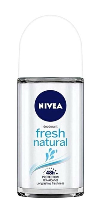 Nivea Natural Fresh Pudrasız Ter Önleyici Organik Antiperspirant Roll-On Kadın Deodorant 25 ml