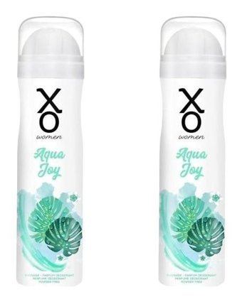 Xo Aqua Joy Pudrasız Ter Önleyici Sprey Kadın Deodorant 2x150 ml