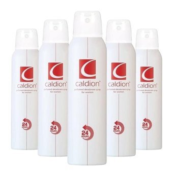 Caldion Pudrasız Ter Önleyici Sprey Kadın Deodorant 5x150 ml