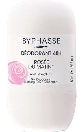 Byphasse Morning Dew Pudrasız Ter Önleyici Antiperspirant Roll-On Kadın Deodorant 50 ml