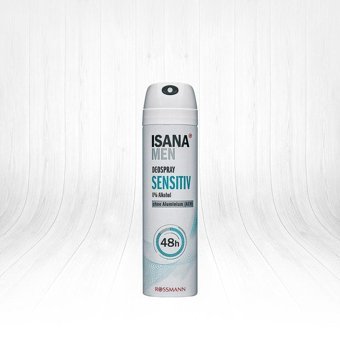 Isana Sensitive Pudrasız Ter Önleyici Sprey Erkek Deodorant 150 ml